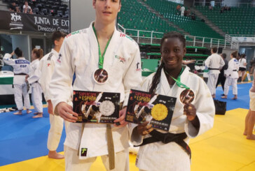 Deniba Konaré y Aimar Aiartzaguena participan este sábado en la final del Campeonato de España