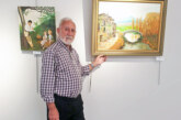Victoriano Pérez repasa en la sala de Ezkurdi su trayectoria artística