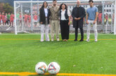 Lauaxeta inaugura un nuevo campo de fútbol de última generación