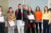 Ane Elguezabal, Xabat Agirre, Unai Blanco y Ane Astobiza, premiados en el Concurso artístico juvenil