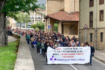 Convocan a toda Durangaldea para una manifestación conjunta en defensa de la sanidad pública