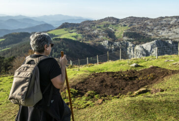 Recuperados restos óseos de un combatiente en el monte Saibigain