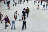 Casi 8.000 personas acudieron a la pista de hielo de Durango durante las fechas navideñas