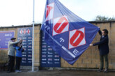 La Sociedad Deportiva Amorebieta iza la bandera de su centenario