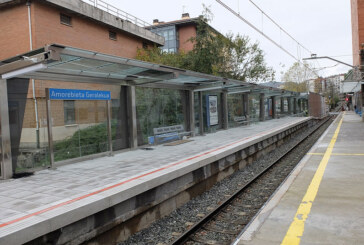 Denuncian la “brutal agresión” <br/>a un vigilante en el apeadero de Euskotren en Amorebieta