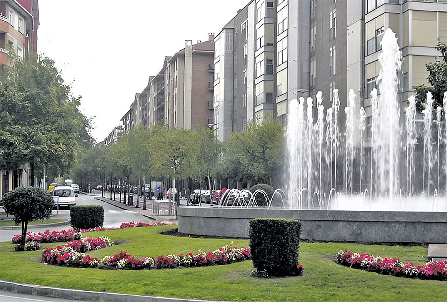 La fuente Euskadi vuelve a manar
