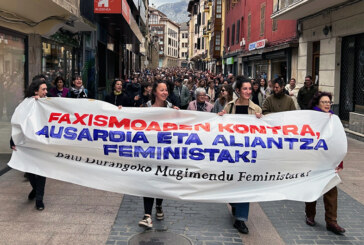 El Movimiento Feminista toma las calles en Durango y reclama unión contra “el fascismo y la opresión”