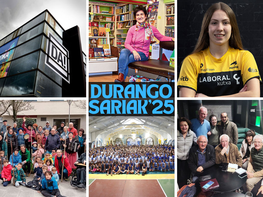 Asun López y Helena Barrenetxea, premiadas con los Durango Sariak