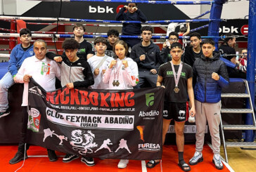 Doce oros para el Fexmack Abadiño en el Campeonato de Euskadi de kickboxing